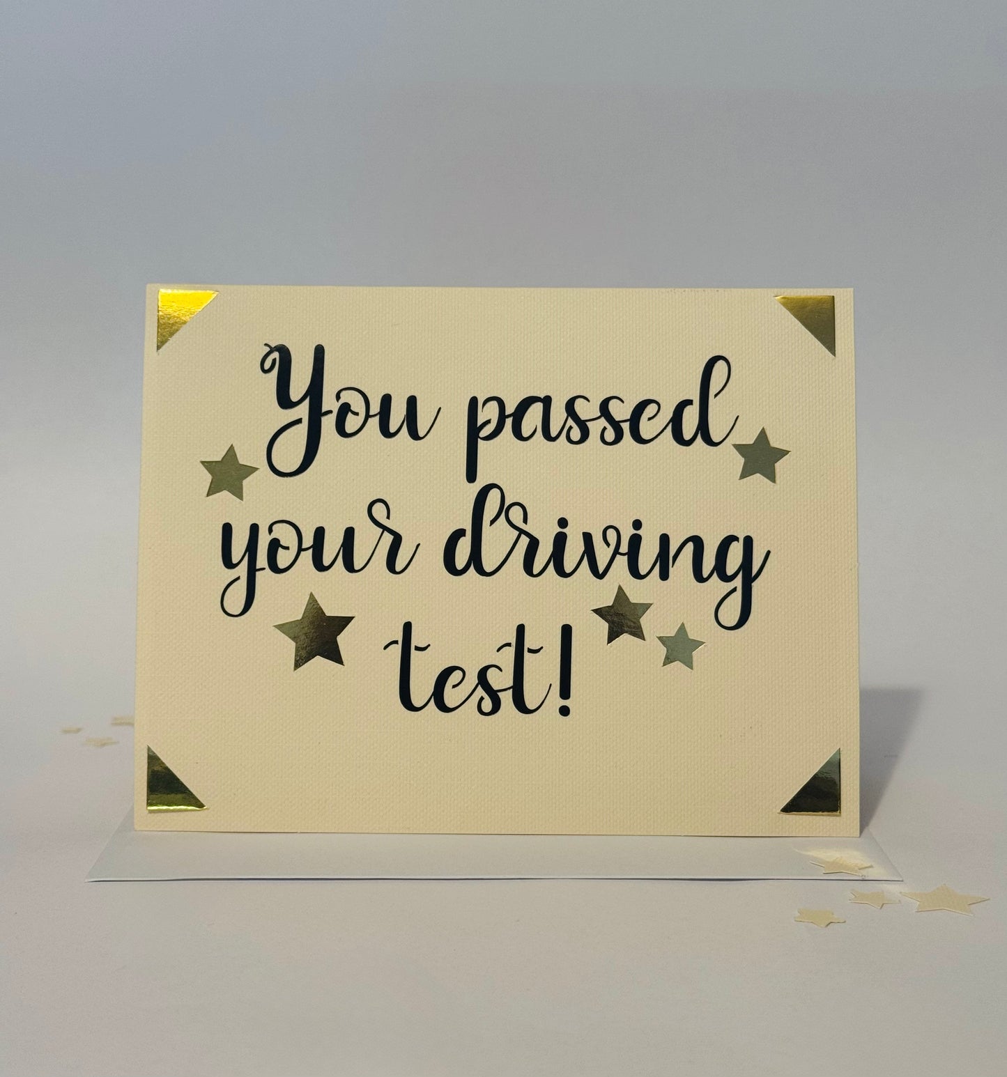 You Passed Your Driving Test Card