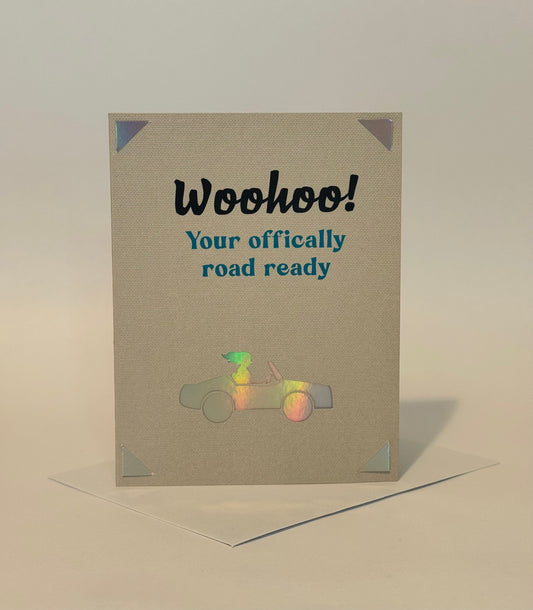 Driving Road ready card