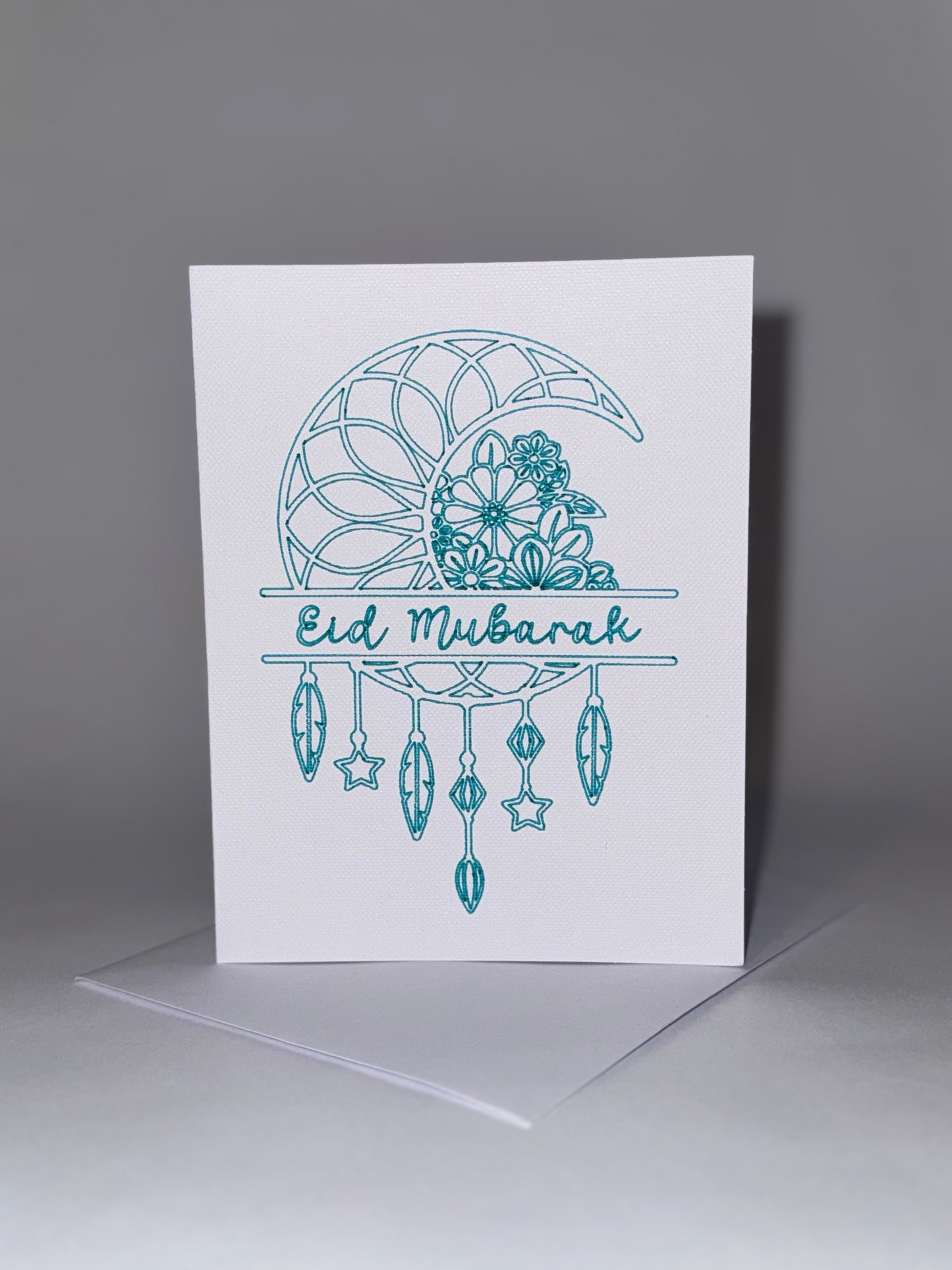 Simple Elegant Eid Mubarak Card
