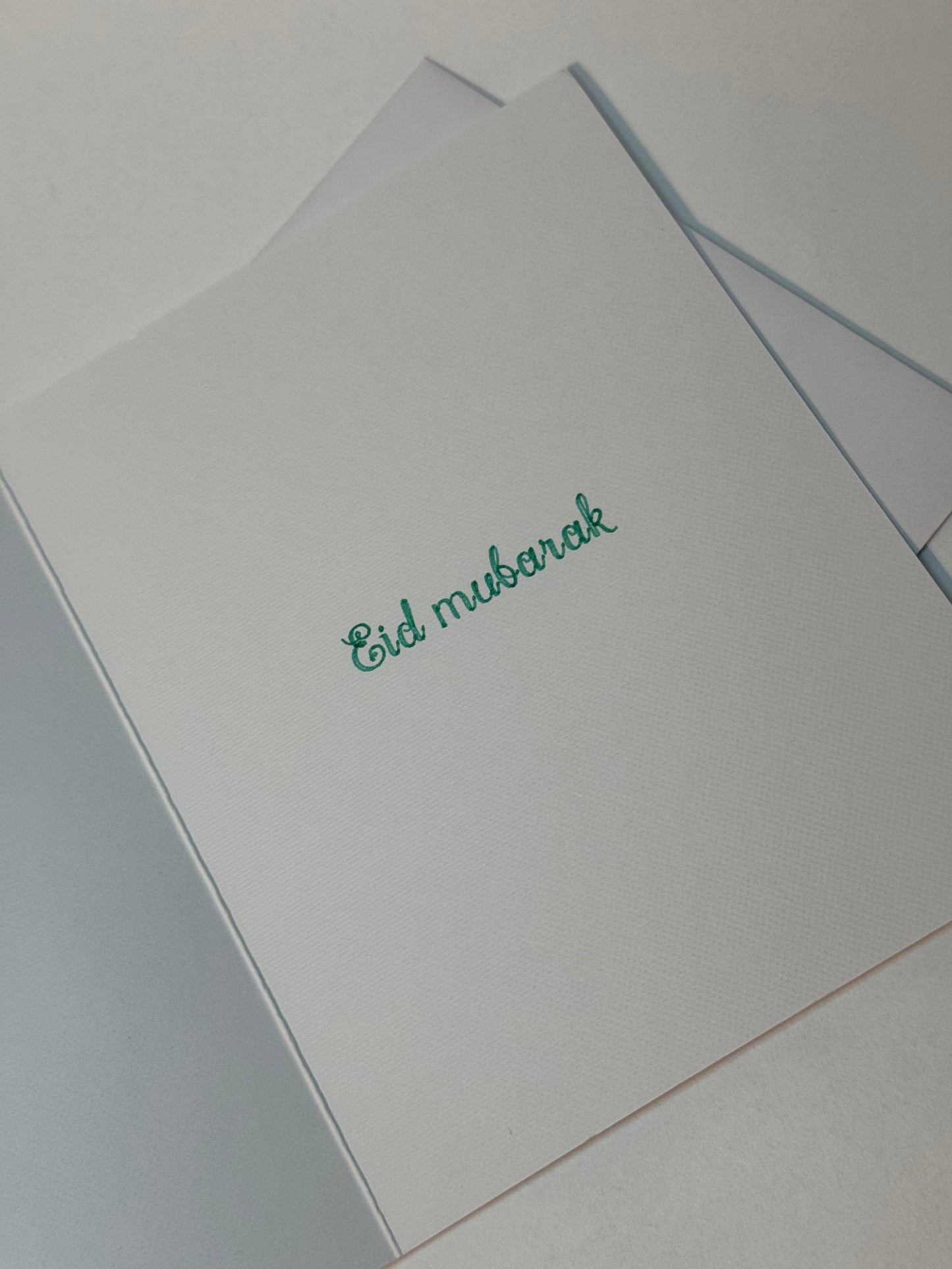 Simple Elegant Eid Mubarak Card
