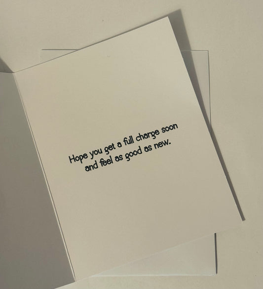 Speedy Recovery Card