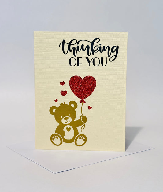 Teddy Bear Thinking of You card