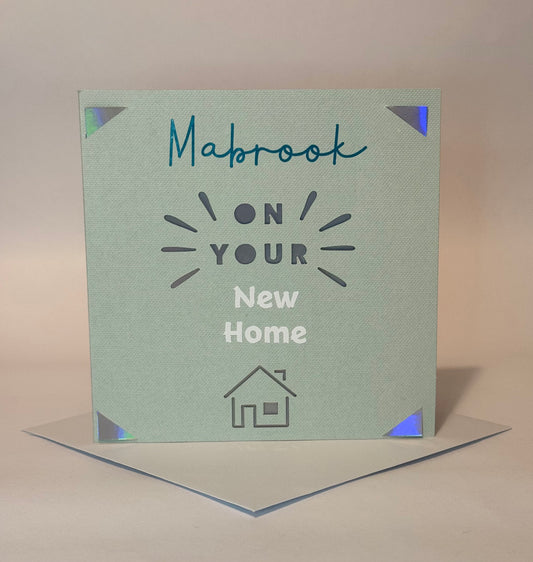 Mabrook On Your New Home Card