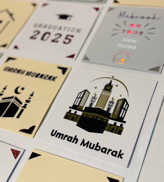 Umrah Mubarak Makkah Card