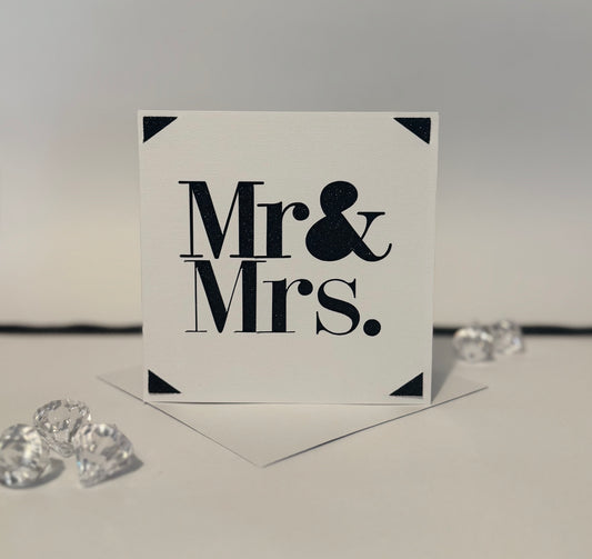 Classic ElegantMr & Mrs Card