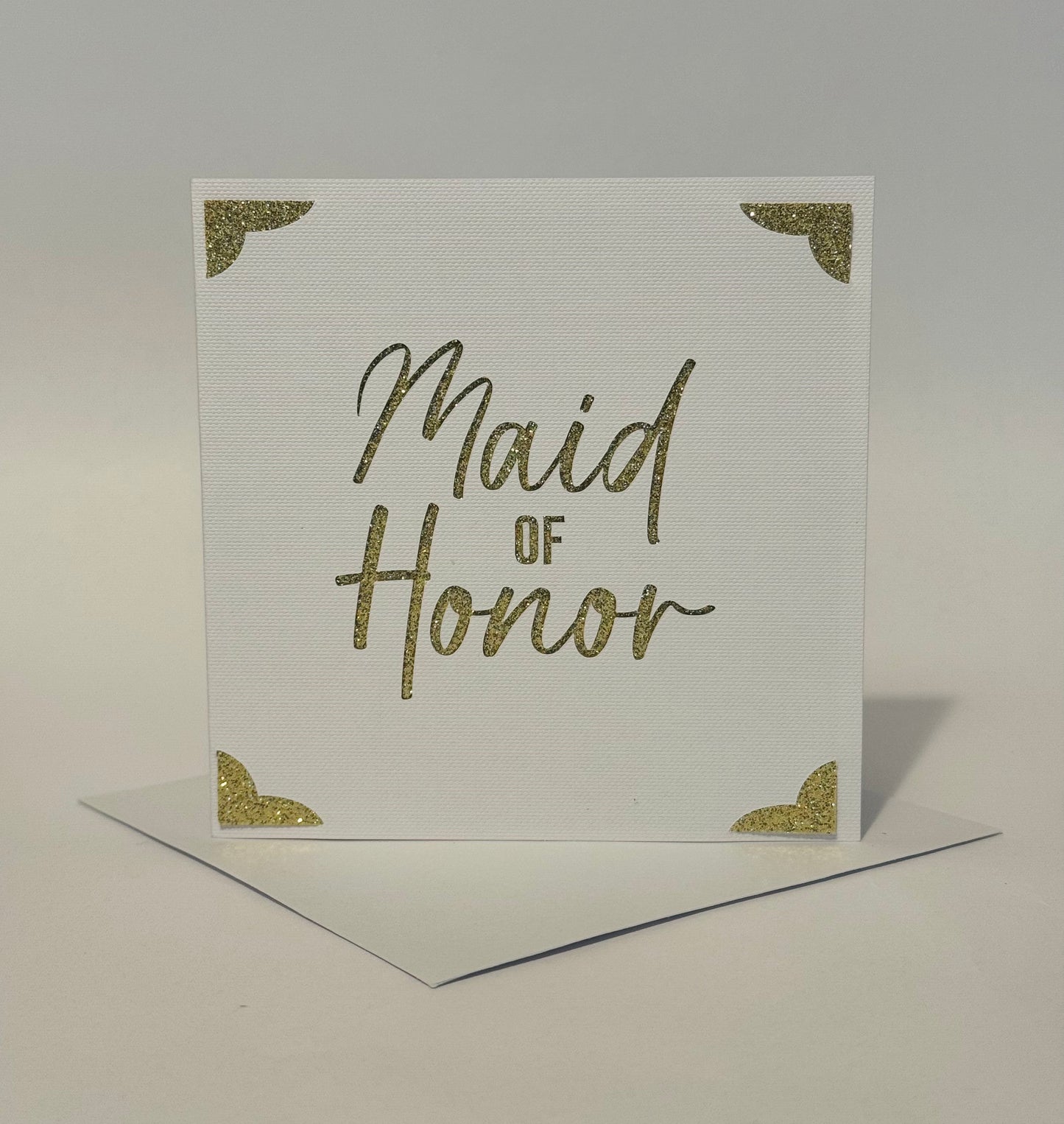 Maid of Honor Card