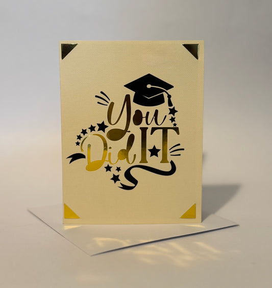 You Did It! Graduation Card