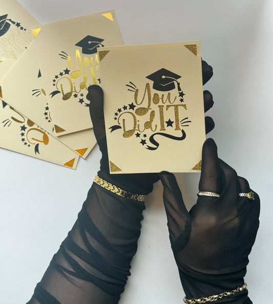 You Did It! Graduation Card