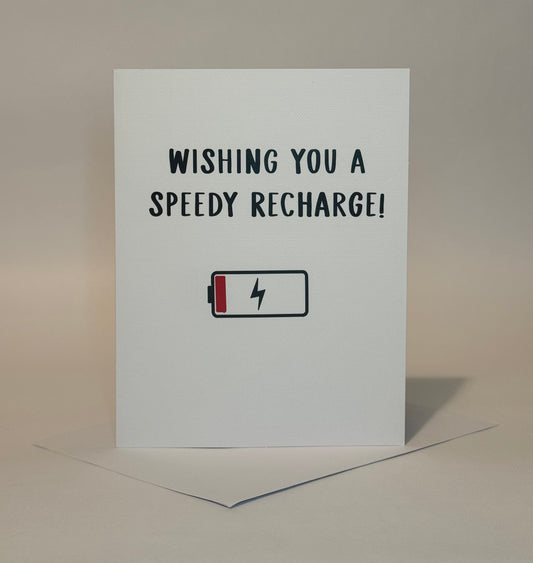 Speedy Recovery Card