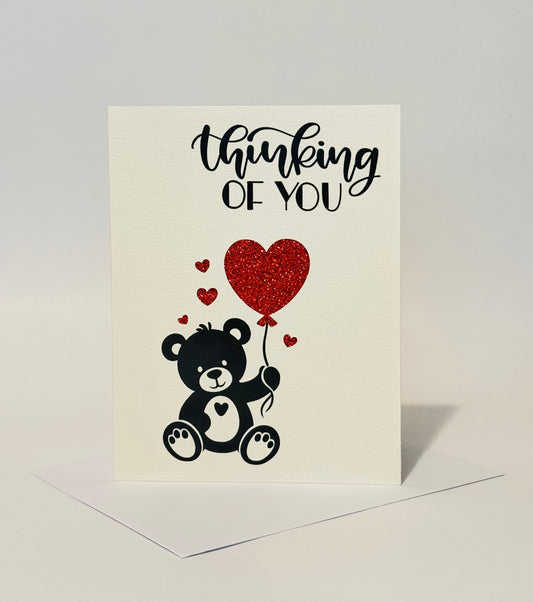 Teddy Bear Thinking of You card