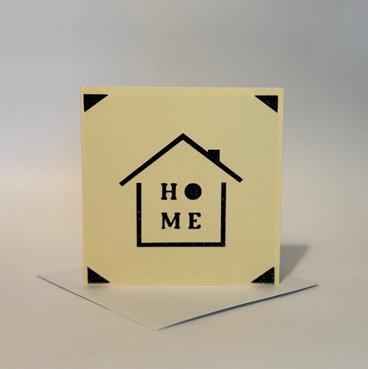 Gold Housewarming Card