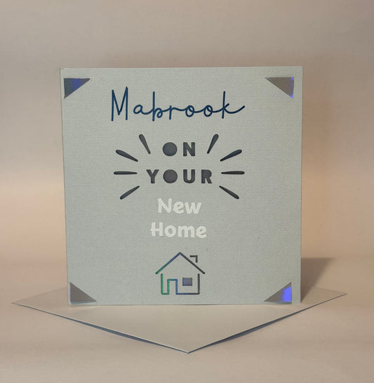 Mabrook On Your New Home Card