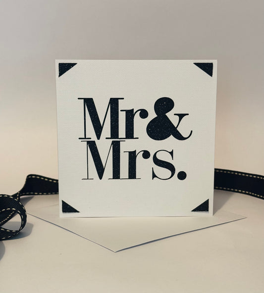 Classic ElegantMr & Mrs Card
